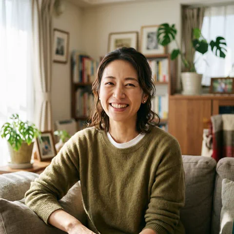 30代女性の証言者ポートレート