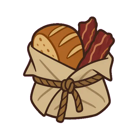 道中糧食(ゲームアイテムアイコン、透過)