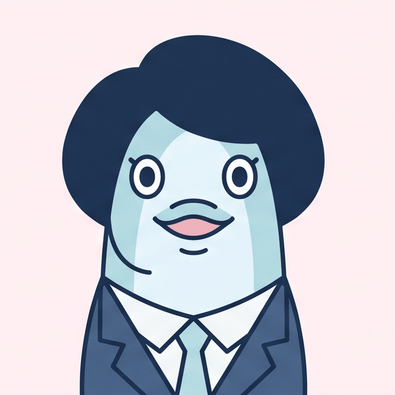 コンサルタント 沙丁 いわお のイラスト