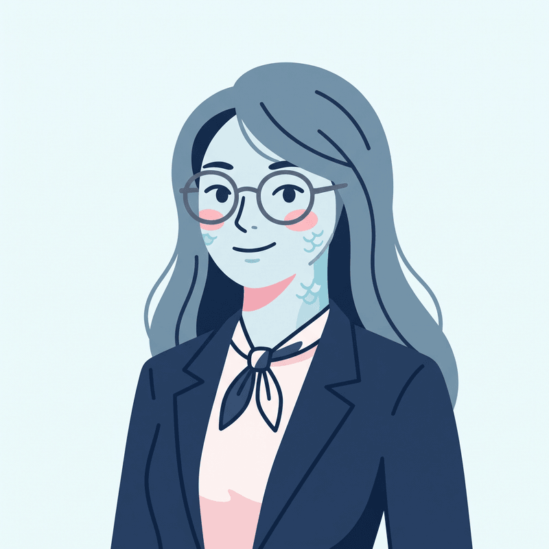 コンサルタント 群来 めぐみ のイラスト