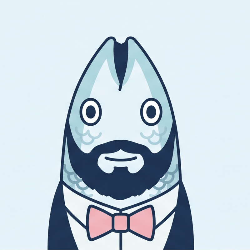 コンサルタント 干物 たくみ のイラスト
